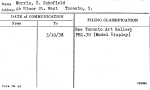 Morris, R. Schofield