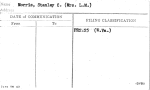 Morris, Stanley C. (Mrs. L.M.)
