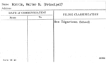 Morris, Walter M. (Principal)