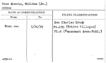 Morris, William (Jr.)