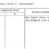 Morrison, James P. (Secretary)