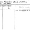 Morrison, Mildred H. (Miss) (Chairman)