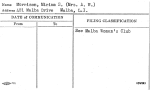 Morrison, Miriam S. (Mrs. A.W.)