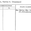 Morton, Charles D. (President)