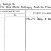 Morton, George W.