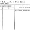 Moser, J.P. (Asst. to Pres. Dept.)