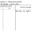 Moss, David C. (Vice-President)