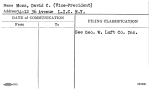 Moss, David C. (Vice-President)