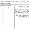 Moss, Paul (Commissioner of Licenses, City of N.Y.)