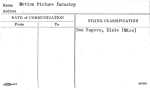 Motion Picture Industry