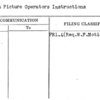 Motion Picture Operators Instructions