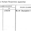Motion Picture Projection Apparatus