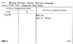 Motion Picture Studio Service Company