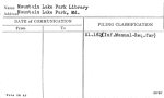 Mountain Lake Park Library
