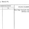 Movius, Gerald W.