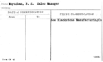 Moynihan, P.S. Sales Manager