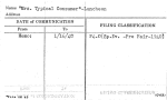 Mrs. Typical Consumer-Luncheon