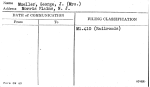Mueller, George, J. (Mrs.)