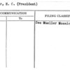 Mueller, H.C. (President)
