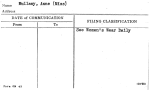 Mullany, Anne (Miss)