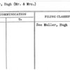 Muller, Hugh (Mr. & Mrs.)