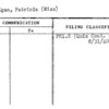 Mulligan, Patricia (Miss)