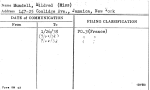 Mundell, Mildred (Miss)