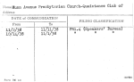 Munn Avenue Presbyterian Church-Quaintance Club of