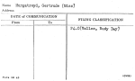 Murgatroyd, Gertrude (Miss)