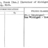 Murphy, Frank (Hon.) (Governor of Michigan)