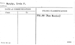 Murphy, Irvin P.