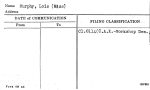 Murphy, Lois (Miss)