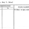 Murphy, Mary T. (Miss)