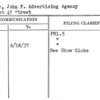 Murray, John F. Advertising Agency