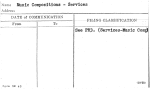 Music Compositions - Services