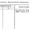 Music Festival -New Non-Profit Membership Corporation