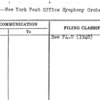 Music--New York Post Office Symphony Orchestra