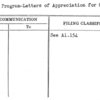 Music Program-Letters of Appreciation for Cooperation