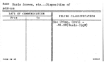 Music Scores, etc.--Disposition of