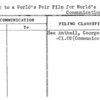 Music to a World's Fair Film for World's Communications Building
