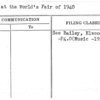 Music at the World's Fair of 1940
