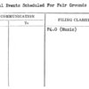 Musical Events Scheduled For Fair Grounds