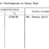 Musical Performances at Paris Fair