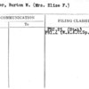 Musser, Burton W. (Mrs. Elise F.)