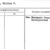Mussig, William F.