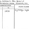 Myers, Kathleen B. (Mrs. Myron L.)