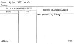 Myles, William J.