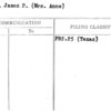 Nash, James P. (Mrs. Anne)