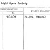 Nassau Light Opera Society