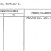 Nathanson, Mortimer L.